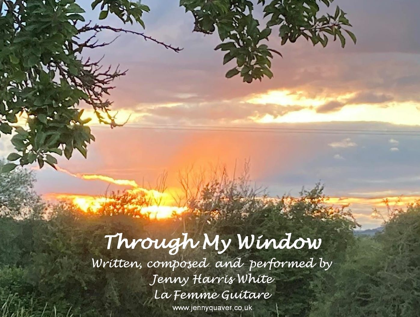 Jenny Harris White: La Femme Guitare - Through My Window (CD Single)